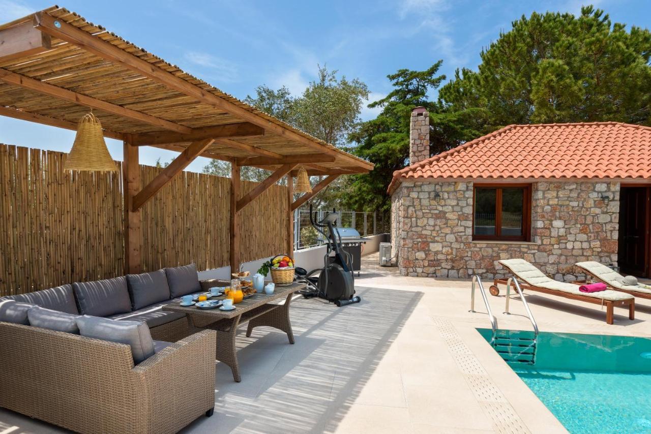 Filerolia Stone House Villa Pastida Exterior foto
