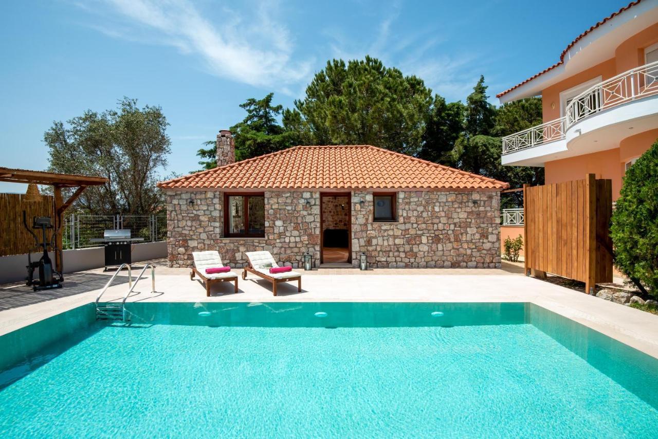 Filerolia Stone House Villa Pastida Exterior foto