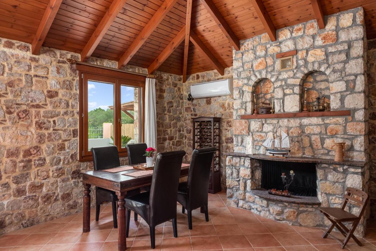Filerolia Stone House Villa Pastida Exterior foto