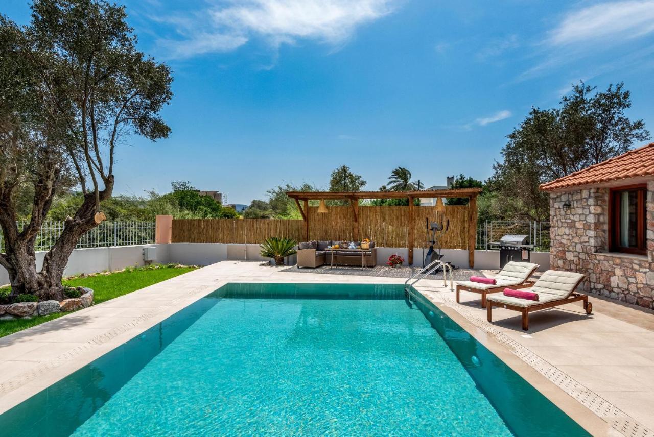 Filerolia Stone House Villa Pastida Exterior foto