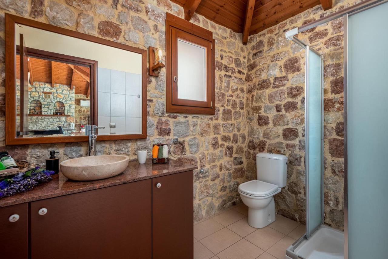 Filerolia Stone House Villa Pastida Exterior foto