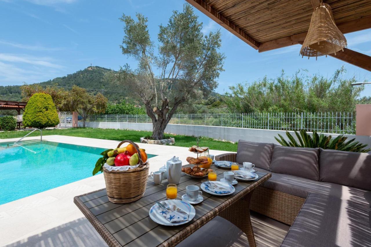 Filerolia Stone House Villa Pastida Exterior foto