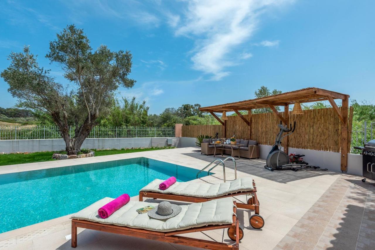 Filerolia Stone House Villa Pastida Exterior foto
