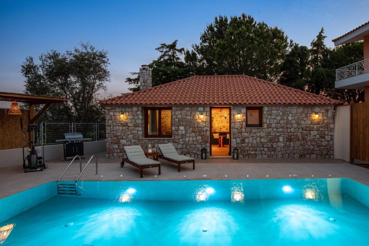 Filerolia Stone House Villa Pastida Exterior foto